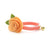 Cat Collar + Flower Set - "Velvet - Peach Coral Pink" - Velvet Cat Collar w/ Peach Felt Flower (Detachable)