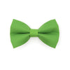 Bow Tie Cat Collar Set - "Color Collection - Apple Green" - Solid Green Cat Collar w /  Matching Bowtie / Wedding / Cat, Kitten, Small Dog Sizes