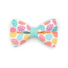 Bow Tie Cat Collar Set - "Candy Eggs" - Easter Egg Cat Collar w/ Matching Bowtie / Spring / Cat, Kitten, Small Dog Sizes
