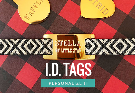 25% OFF Pet I.D. Tags, Charms, Bells + Flowers + AirTag Holders