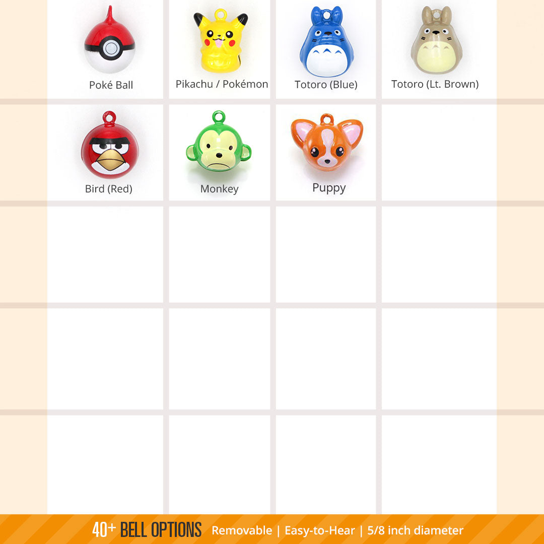 Specialty Pet Collar Jingle Bell (40+ Styles) - Pick One - For Cat Collars & Small Dog Collars (EXTRA LOUD)