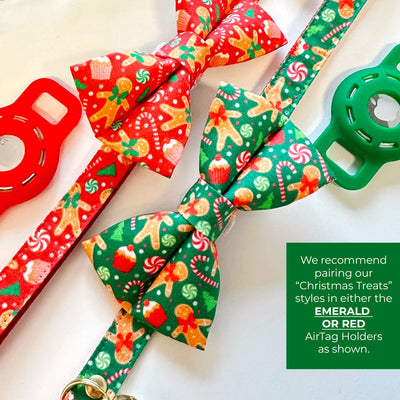 AirTag® Holder for Small Pet Collars (15 Colors) - Sized for Cats + Small Dogs