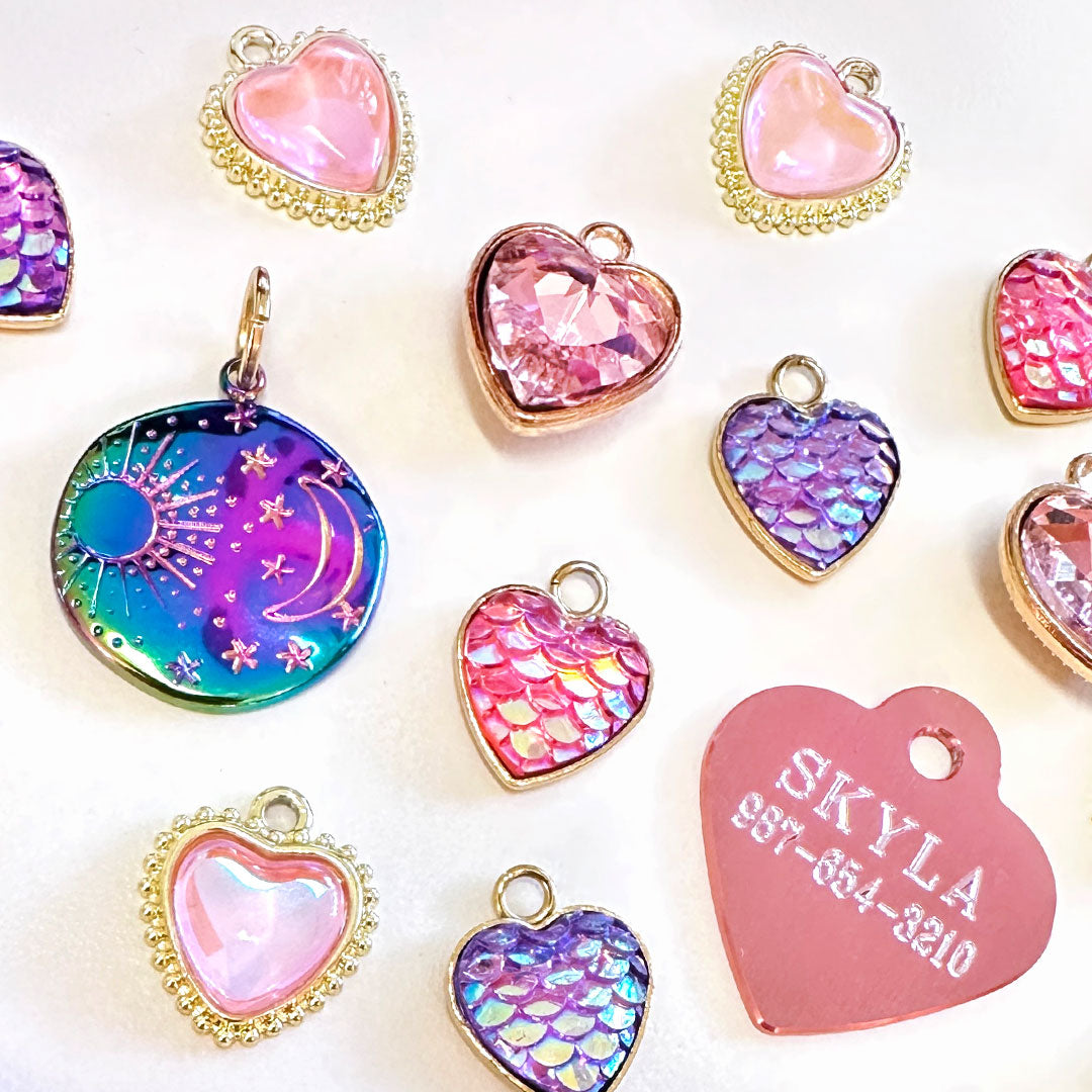 Engraved Pet ID Tag - (12 Styles incl. Slide On / Slider Pet Tag) - Personalized ID Tags for Cats, Kittens & Small Dogs