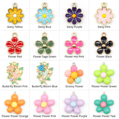 Pet Collar Charms - "Botanical & Outdoors" - For Cat Collars & Small Dog Collars