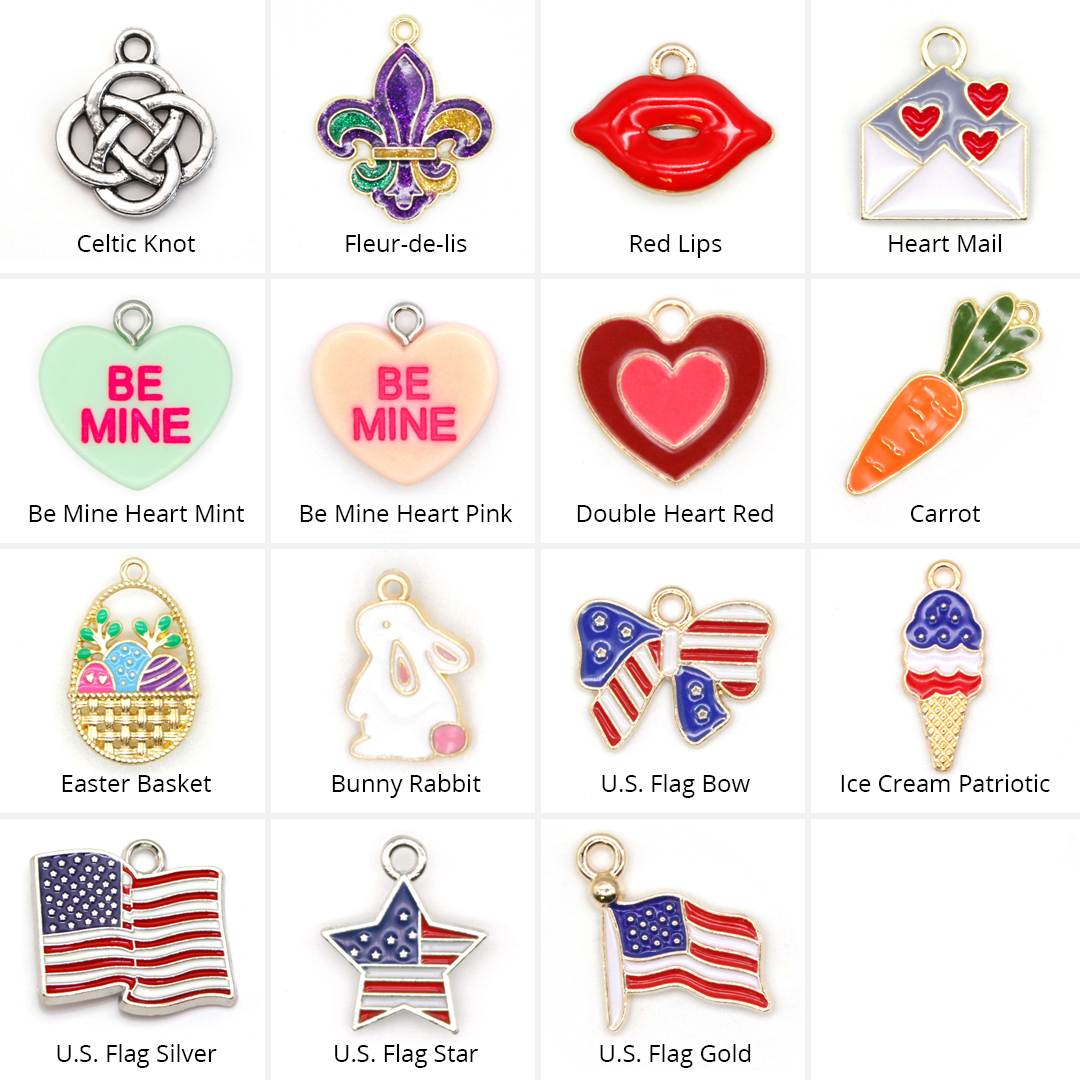 Pet Collar Charms - "Holiday & Seasonal" - For Cat Collars & Small Dog Collars