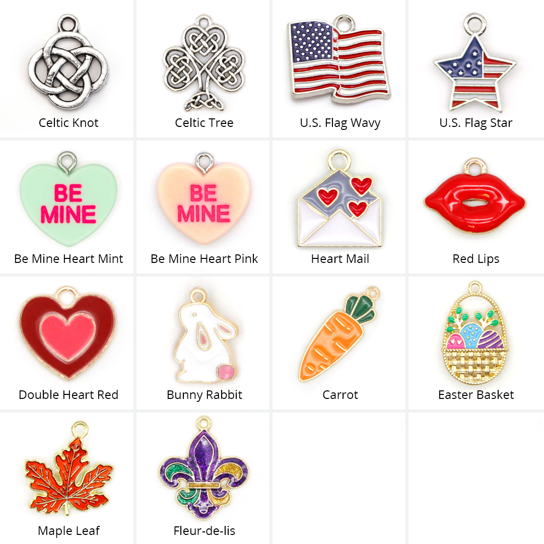 Pet Collar Charms - "Holiday & Seasonal" - For Cat Collars & Small Dog Collars