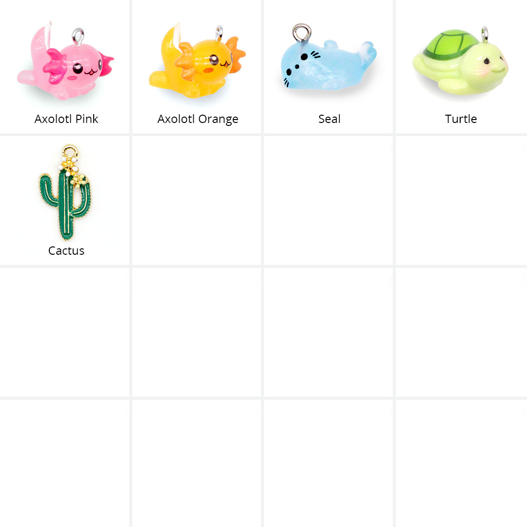 Pet Collar Charms - "Nature & Animals" - For Cat Collars & Small Dog Collars