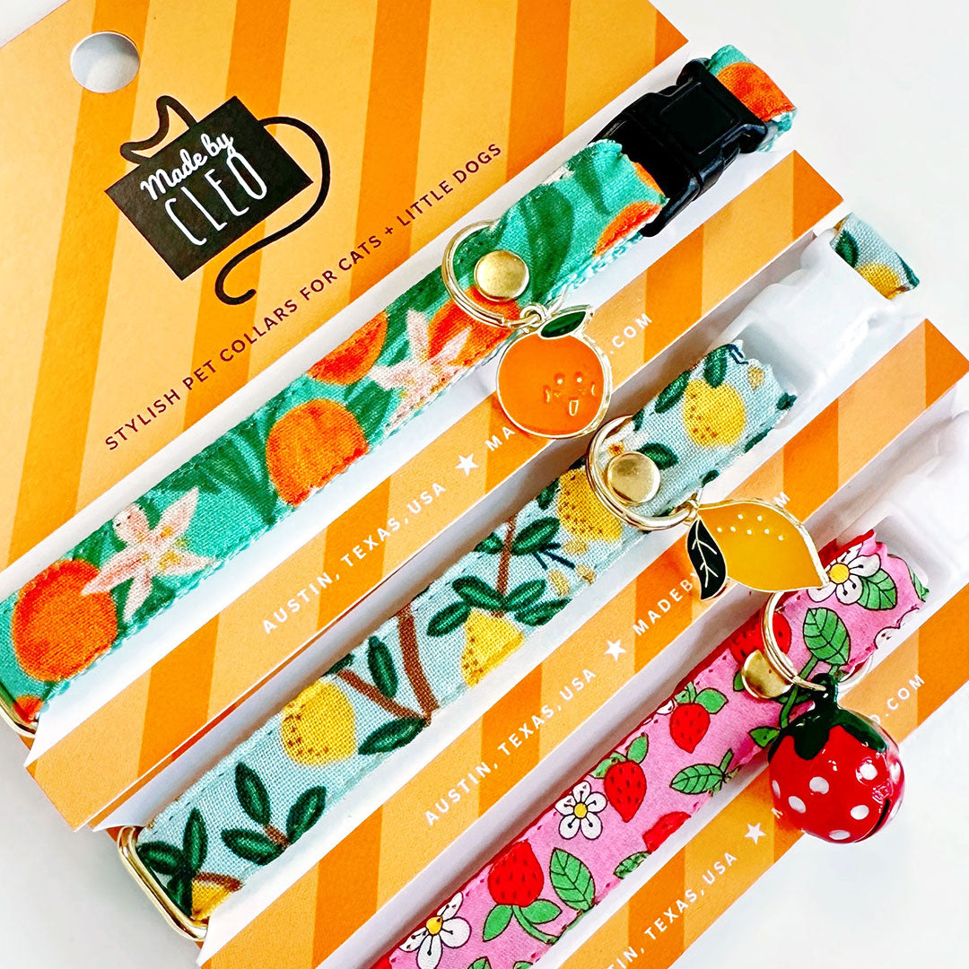 Pet Collar Charms - "Food, Fun & Novelty" - For Cat Collars & Small Dog Collars