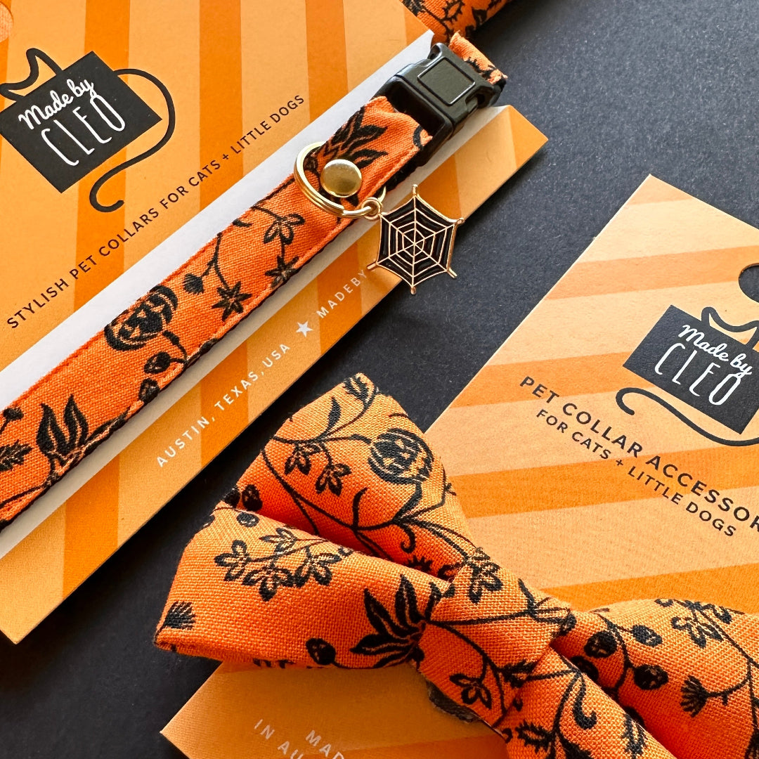 Pet Collar Charms - "Halloween & Gothic" - For Cat Collars & Small Dog Collars