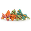 Pet Bow Tie - "Pumpkin Patch - Teal" - Fall Harvest Bowtie / Autumn + Thanksgiving / For Cats + Small Dogs / Removable (One Size)