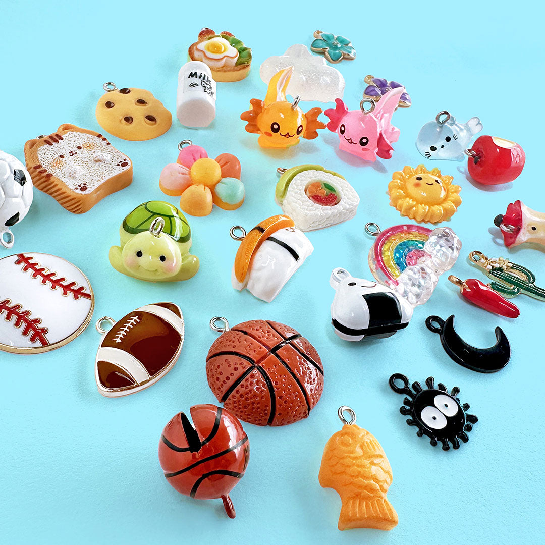 Pet Collar Charms - "Nature & Animals" - For Cat Collars & Small Dog Collars