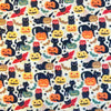 Fabric - "Hoots & Hexes" - Cut & Sold By the Yard / For Sewing & Craft Projects / Sold By the Yard - Continuous Length / 100% Washable Cotton (FINAL SALE)