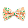 Pet Bow Tie - "Just Peachy" - Peach Cat Bow Tie / Spring + Summer / For Cats + Small Dogs (One Size)