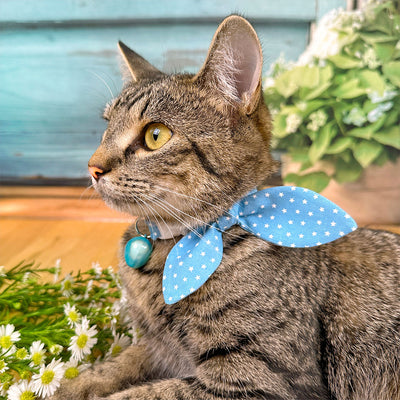 Pet Collar Jingle Bell - "Twinkle Heart Bell" - (5 Pastel Colors) - Pick One - For Cat Collars & Small Dog Collars (Soft Chime Tone)