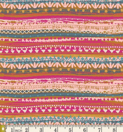 Fabric - "Sun Goddess" - Cut & Sold By the Yard / For Sewing & Craft Projects / Sold By the Yard - Continuous Length / 100% Washable Cotton (FINAL SALE)