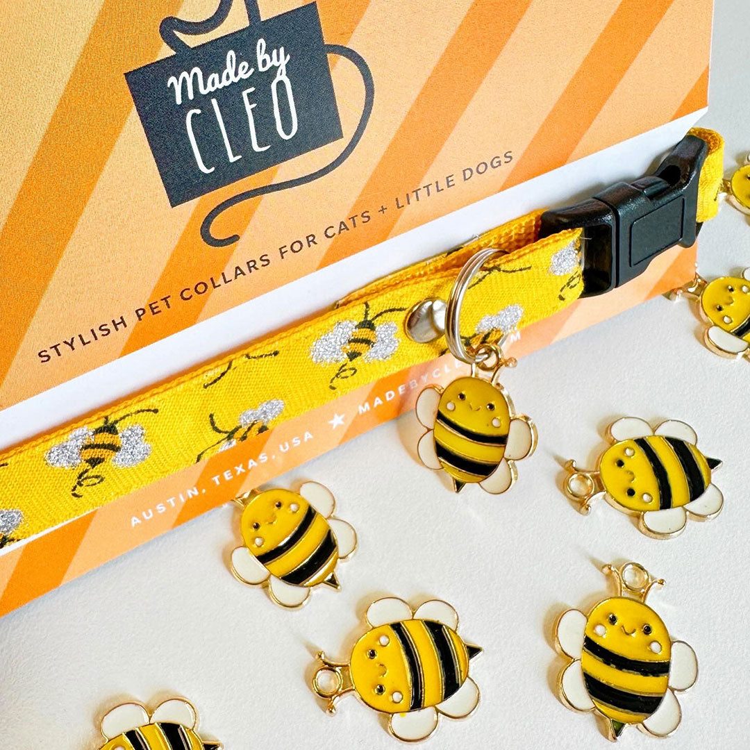 Pet Collar Charms - "Nature & Animals" - For Cat Collars & Small Dog Collars