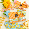 Pet Bow Tie - "Spring Chicks - Pink" - Easter Bow Tie / Spring, Baby Chick, It's A Girl / For Cats + Small Dogs (One Size)