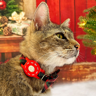 AirTag® Holder for Small Pet Collars (15 Colors) - Sized for Cats + Small Dogs