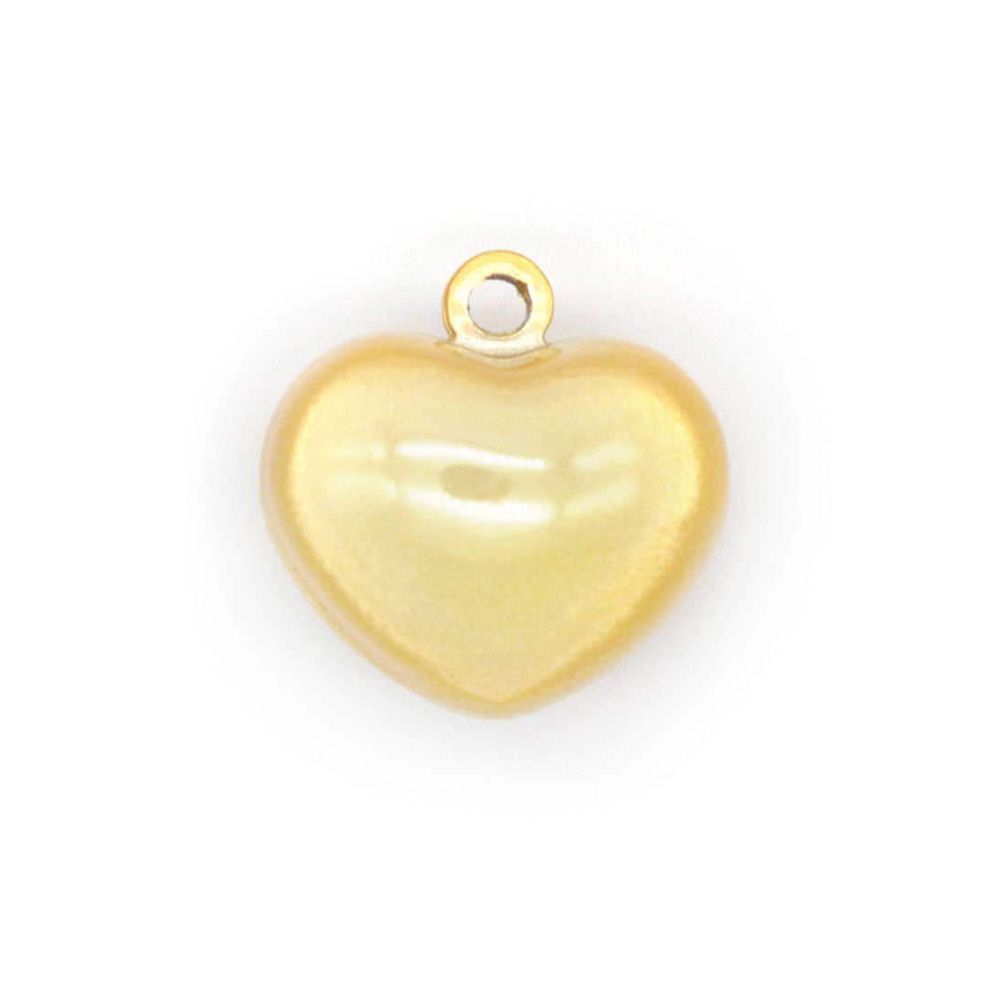 Pet Collar Jingle Bell - "Twinkle Heart Bell" - (5 Pastel Colors) - Pick One - For Cat Collars & Small Dog Collars (Soft Chime Tone)