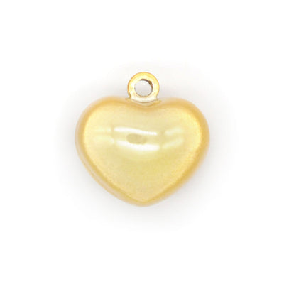 Pet Collar Jingle Bell - "Twinkle Heart Bell" - (5 Pastel Colors) - Pick One - For Cat Collars & Small Dog Collars (Soft Chime Tone)