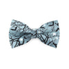 Halloween Pet Bow Tie - "Witching Hour" - Midnight Gray Bats Bow Tie for Cat / For Cats + Small Dogs (One Size)
