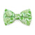 Pet Bow Tie - "Hydrangea Hill" - Botanical Green Cat Bow Tie / Spring + Summer Floral / For Cats + Small Dogs (One Size)