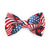 Pet Bow Tie - "Stars & Stripes" - Patriotic Bow Tie Cat Bow Tie / Independence Day, Election Day, USA Flag / For Cats + Small Dogs (One Size)