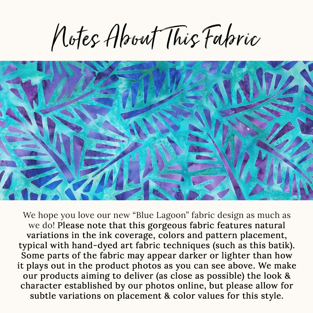 Tropical Cat Bandana - "Blue Lagoon" - Blue Bandana for Cat + Small Dog / Boy Cat, Beach, Ocean, Tiki, Summer, Hawaiian / Slide-On Over the Collar Bandana