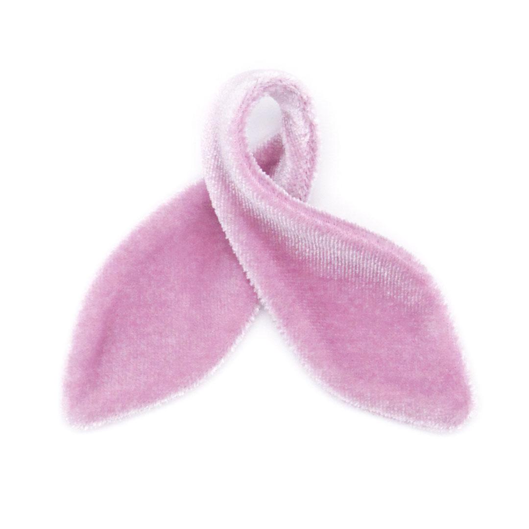 Cat Collar & Bunny Ear Bow Set - "Velvet - Lavender" - Lilac Light Purple Velvet Cat Collar w/ Matching Bunny Bow Tie / Wedding + Birthday / Cat, Kitten + Small Dog Sizes