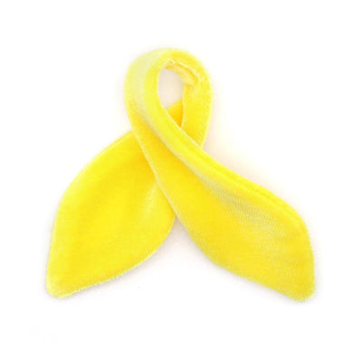 Cat Collar & Bunny Ear Bow Set - "Velvet - Lemon Yellow" - Baby Chick Yellow Velvet Cat Collar w/ Matching Bunny Bow Tie / Wedding, Birthday, Spring, Easter, Summer / Cat, Kitten + Small Dog Sizes