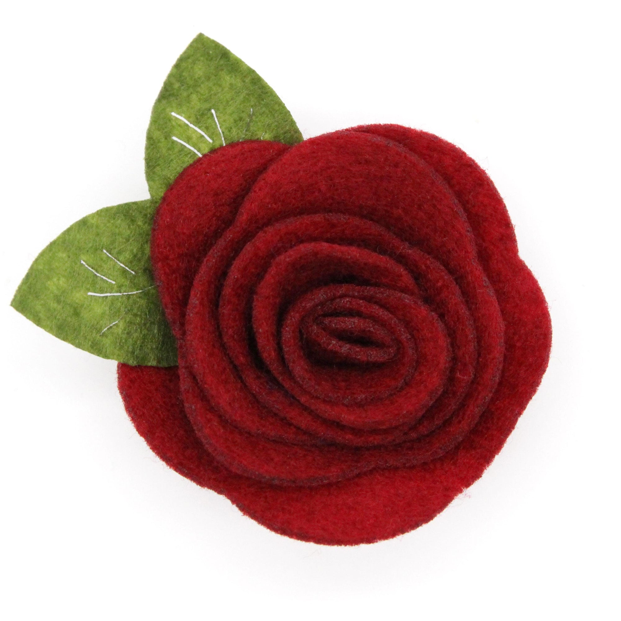 Holiday Cat Collar + Flower Set - "Victorian Christmas - Burgundy" - Elegant Cat Collar w/ Burgundy Felt Flower (Detachable) / Cat, Kitten + Small Dog Sizes