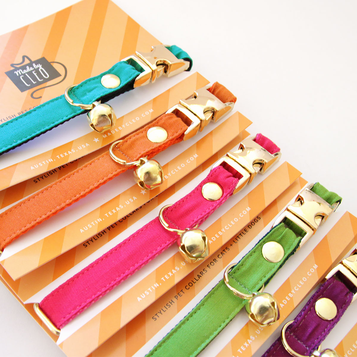 Metal Buckle Upgrade - Gold or Silver - Add to Any Collar Order (Non-Breakaway Only)