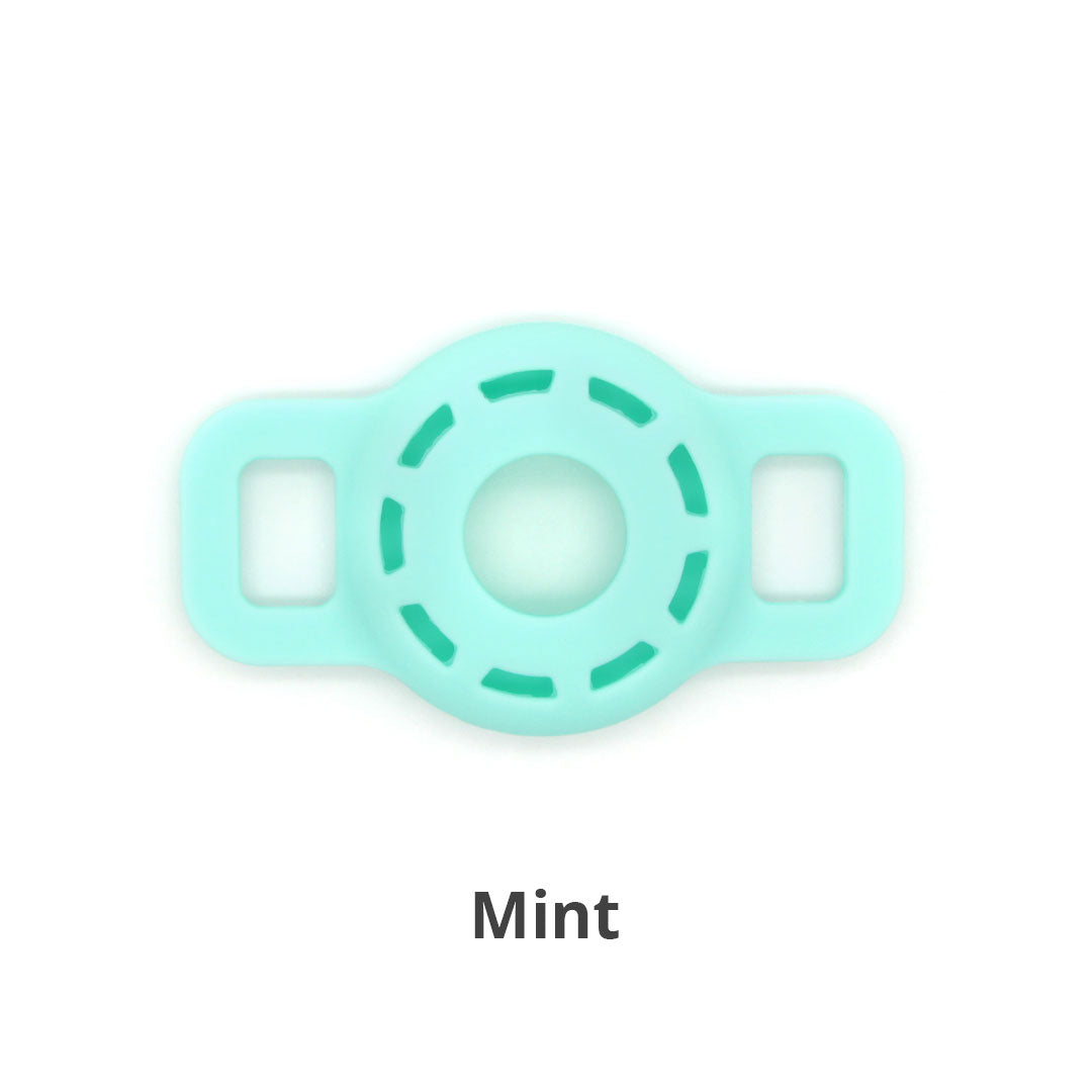 AirTag® Holder for Small Pet Collars (15 Colors) - Sized for Cats + Small Dogs
