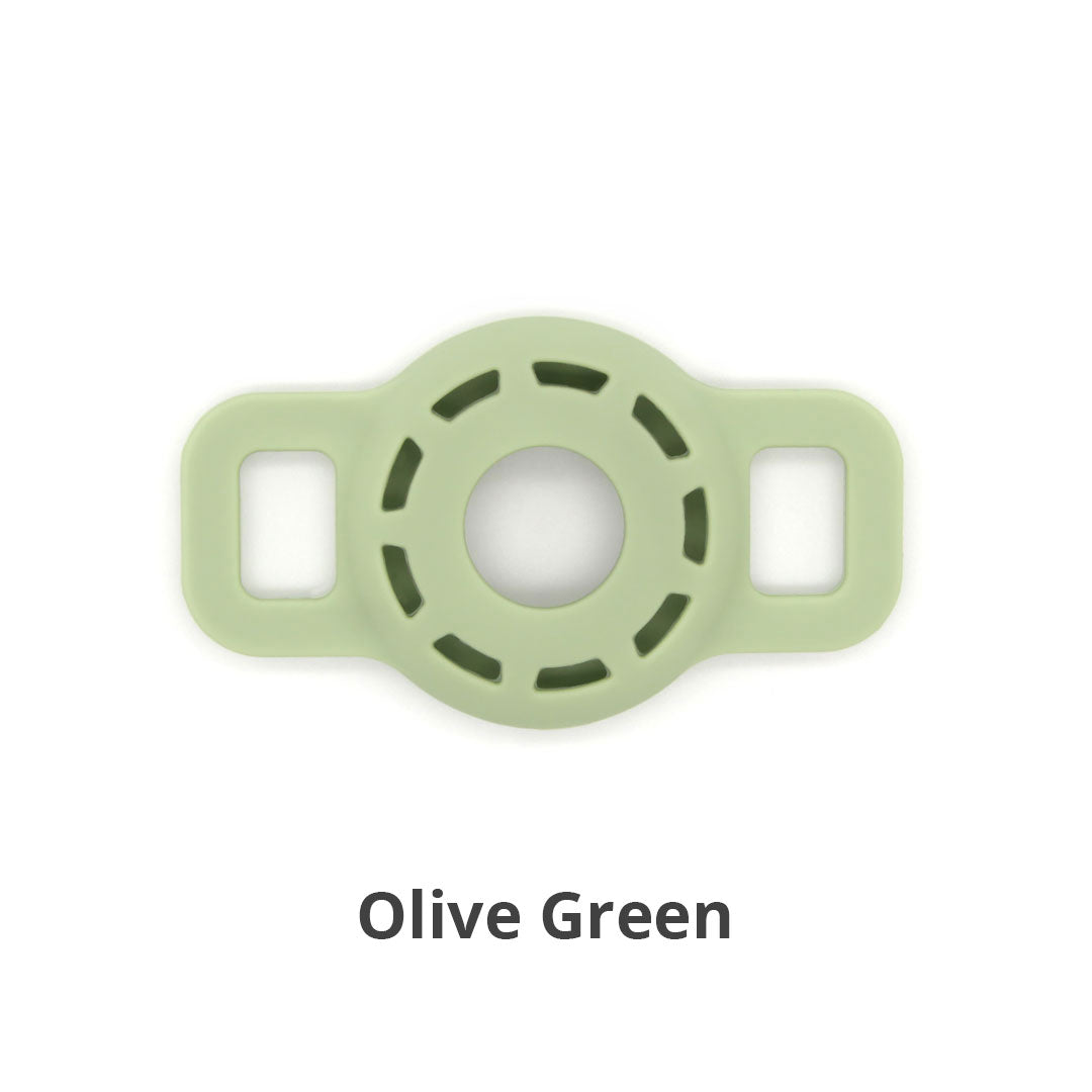 AirTag® Holder for Small Pet Collars (15 Colors) - Sized for Cats + Small Dogs