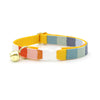 Bow Tie Cat Collar Set - "Carousel" - Rainbow Striped Cat Collar w/Matching Bowtie / Summer, LGBTQ, Birthday / Cat, Kitten, Small Dog Sizes