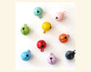 Solid Color Pet Collar Jingle Bell (10 Colors) - Pick One - For Cat Collars & Small Dog Collars