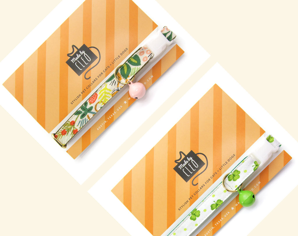 Solid Color Pet Collar Jingle Bell (10 Colors) - Pick One - For Cat Collars & Small Dog Collars