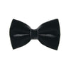 Pet Bow Tie - "Velvet - Onyx" - Rich Black Velvet - Wedding / Special Occasion - Detachable Bowtie for Cats + Dogs