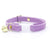 Cat Collar - "Velvet - Lavender" - Light Purple Velvet Cat Collar - Breakaway Buckle or Non-Breakaway / Cat, Kitten + Small Dog Sizes