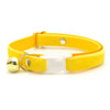 Cat Collar - "Velvet - Lemon Yellow" - Luxury Velvet Cat Collar / Breakaway Buckle or Non-Breakaway / Cat, Kitten + Small Dog Sizes