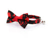 Vampire Cat Bow Tie - "Dracula" - Horror Movie Cat Collar Bow Tie/Kitten Bow Tie/Small Dog Bow Tie - Removable (One Size)