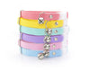 Cat Collar + Flower Set - "Color Collection - Lavender" - Cat Collar w/ "Lavender" Felt Flower (Detachable) / Cat, Kitten & Small Dog