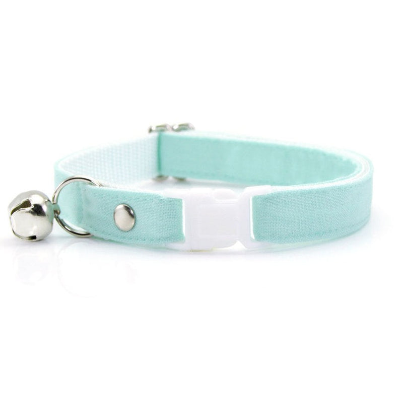 Tiffany Blue Velvet Dog Collar Light Blue Velvet Collar 