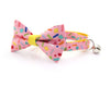 Cat Collar - "Confetti Sprinkles" - Pink Cat Collar - Breakaway Buckle or Non-Breakaway / Cat, Kitten + Small Dog Sizes