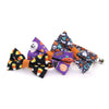 Halloween Cat Collar - "Witch's Brew" - Candy, Witch Hats & Pumpkins Cat Collar - Breakaway Buckle or Non-Breakaway / Cat, Kitten + Small Dog Sizes