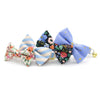Rifle Paper Co® Bow Tie Cat Collar Set - "Juliet" - Pink Floral Cat Collar w/ Matching Bowtie / Cat, Kitten, Small Dog Sizes