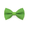 Pet Bow Tie - "Color Collection - Apple Green" - Solid Color Green Cat Bow Tie / Wedding Pet Bowtie / For Cats + Small Dogs (One Size)