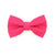 Pet Bow Tie - "Color Collection - Fuchsia Pink" - Solid Color Pink Cat Bow Tie / Wedding Pet Bowtie / For Cats + Small Dogs (One Size)