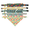 Pet Bandana - "Quill You Be Mine" - Hedgehog Bandana for Cat + Small Dog / Slide-on Bandana / Over-the-Collar (One Size)