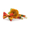 Pet Bow Tie - "Forever Fall" - Autumn Leaves Cat Bow Tie / For Cats + Small Dogs (One Size)